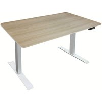 HOME DELUXE - Höhenverstellbarer Schreibtisch elektrisch LUMINA Farbe: Weiß - Braun, Größe: 120 x 60 cm Höhenverstellbarer-Schreibtisch Arbeitsplatz HOME DELUXE - Höhenverstellbarer Schreibtisch elektrisch LUMINA Farbe: Weiß - Braun, Größe: 120 x 60 cm Höhenverstellbarer-Schreibtisch Arbeitsplatz von Home Deluxe