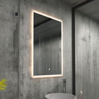 HOME DELUXE LED-Spiegel Rechteckig NOLA – 60 x 80 cm von Home Deluxe