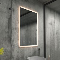 LED-Spiegel Rechteckig NOLA – 60 x 80 cm von Home Deluxe