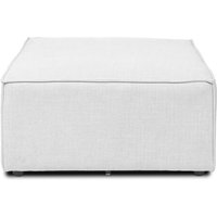 HOME DELUXE Modulares Sofa VERONA Hocker - hellgrau von Home Deluxe