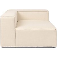 HOME DELUXE Modulares Sofa VERONA Linkes Ecksofa - beige von Home Deluxe