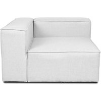 HOME DELUXE Modulares Sofa VERONA Linkes Ecksofa - hellgrau von Home Deluxe