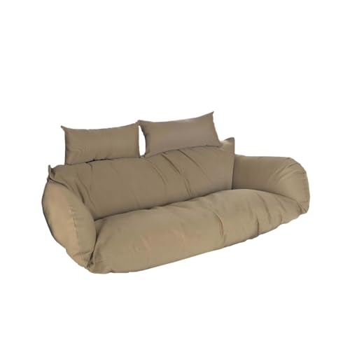 HOME DELUXE Polyrattan Hängesessel Kissen Twin - Braun - 105 x 41 x 45 cm | Outdoorkissen, Auflagen HOME DELUXE Polyrattan Hängesessel Kissen Twin - Braun - 105 x 41 x 45 cm | Outdoorkissen, Auflagen von Home Deluxe