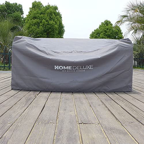 HOME DELUXE - Regenabdeckung für Strandkorb - HOLBY I Gartenliege Louneginsel Volllieger von Home Deluxe