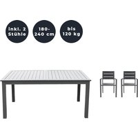 Sitzgruppe CASA MADERA 2 Stühle von Home Deluxe