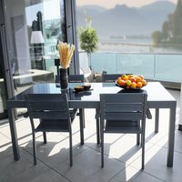 Sitzgruppe SOL MADERA 2 Stühle von Home Deluxe