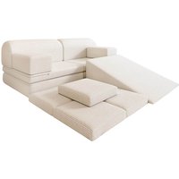 HOME DELUXE Spielsofa LIV inkl. Rutsche und Stapelsteine - Cord Beige Kinderspielsofa, Spielsofa mit Rutsche, Kinder Sofa mit Stapelsteinen HOME DELUXE Spielsofa LIV inkl. Rutsche und Stapelsteine - Cord Beige Kinderspielsofa, Spielsofa mit Rutsche, Kinder Sofa mit Stapelsteinen von Home Deluxe