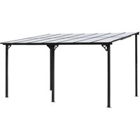 HOME DELUXE Terrassenüberdachung aus Aluminium ECO Anthrazit - 300 x 420 cm, Anthrazit Wetterfeste Alu-Überdachung für Terrasse & Garten HOME DELUXE Terrassenüberdachung aus Aluminium ECO Anthrazit - 300 x 420 cm, Anthrazit Wetterfeste Alu-Überdachung für Terrasse & Garten von Home Deluxe