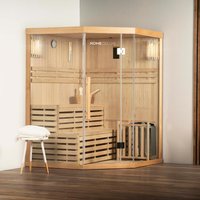 HOME DELUXE Traditionelle Sauna SKYLINE XL - 150 x 150 cm von Home Deluxe