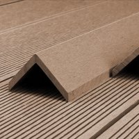 HOME DELUXE - WPC Abschlussleiste FINEA - 110 x 4,5 cm 10er Set - Teak WPC-Abschlussleiste Abschlussleiste WPC WPC-Terrassendielen von Home Deluxe