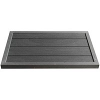 HOME DELUXE - WPC Bodenplatte GAIA - Farbe: Anthrazit, 105 x 63 x 5,5 cm - rutschfest und Splitterfrei I Solarduschenzubehör Fußmatte Bodenplatte HOME DELUXE - WPC Bodenplatte GAIA - Farbe: Anthrazit, 105 x 63 x 5,5 cm - rutschfest und Splitterfrei I Solarduschenzubehör Fußmatte Bodenplatte von Home Deluxe