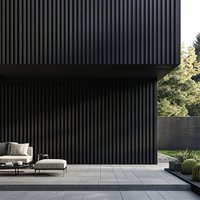 HOME DELUXE WPC Fassadenverkleidung DUVAR – Anthrazit 50 m² von Home Deluxe