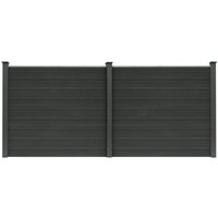 HOME DELUXE WPC Sichtschutzzaun CALLADO - 2 x Element + 3 x Pfosten I Sichtschutz Holzoptik, WPC Zaun Anthrazit, WPC Stecksystem Zaun Sichtschutz HOME DELUXE WPC Sichtschutzzaun CALLADO - 2 x Element + 3 x Pfosten I Sichtschutz Holzoptik, WPC Zaun Anthrazit, WPC Stecksystem Zaun Sichtschutz von Home Deluxe