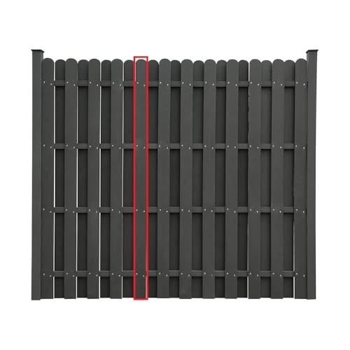 HOME DELUXE - WPC Sichtschutzzaun VISTA - Ersatzpaneel I Blickschutz Windschutz Sonnenschutz von Home Deluxe