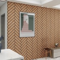 Home Deluxe Akustikpaneel Fischgrätenoptik VEGA Oiled Oak 1er Set - 80 x 40 cm von Home Deluxe