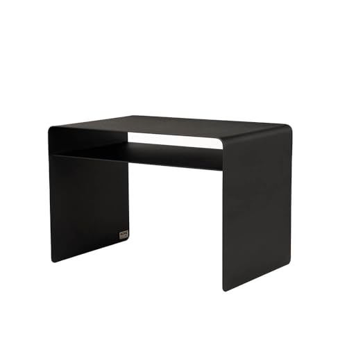 Home Deluxe - Beistelltisch ZIMA - Schwarz - Made in Germany, 4 Aufstellmöglichkeiten - 360° Drehbar | Couchtisch, Sofatisch von Home Deluxe