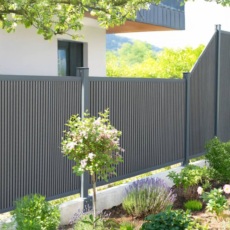 Home Deluxe Clôture pare-vue WPC CALLADO PREMIUM 1 x élément + 2 x poteaux - Hauteur : 115 cm Home Deluxe Clôture pare-vue WPC CALLADO PREMIUM 1 x élément + 2 x poteaux - Hauteur : 115 cm von Home Deluxe
