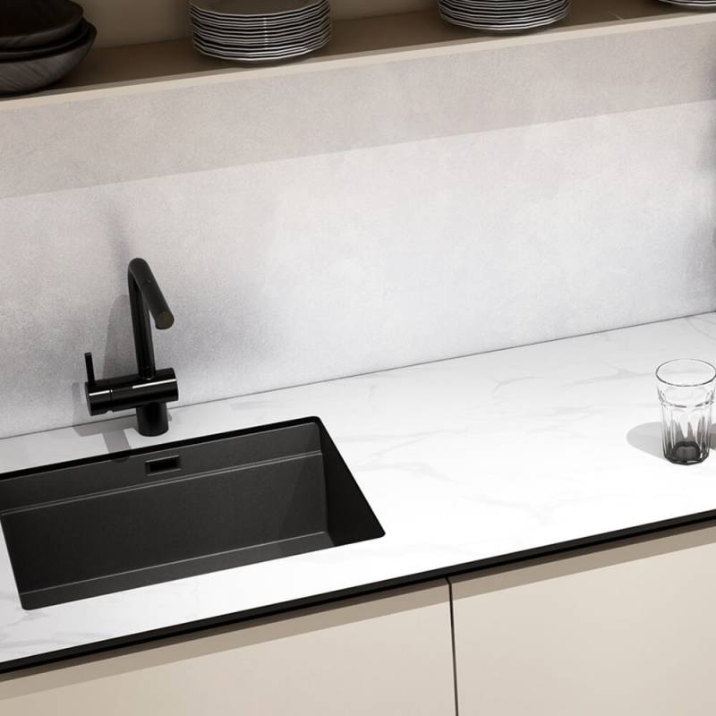 Home Deluxe Cuisine PORTOFINO 280 cm - Beige/Blanc Home Deluxe Cuisine PORTOFINO 280 cm - Beige/Blanc von Home Deluxe