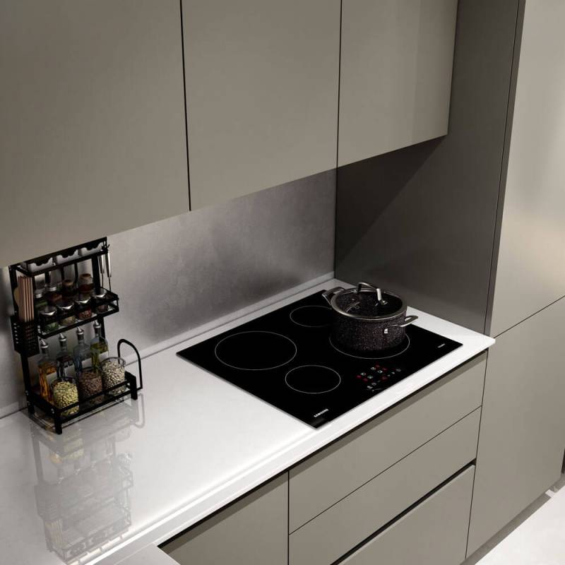 Home Deluxe Cuisine d'angle LINOSA 300 x 230 cm - Gris terre d'ombre/Blanc Home Deluxe Cuisine d'angle LINOSA 300 x 230 cm - Gris terre d'ombre/Blanc von Home Deluxe