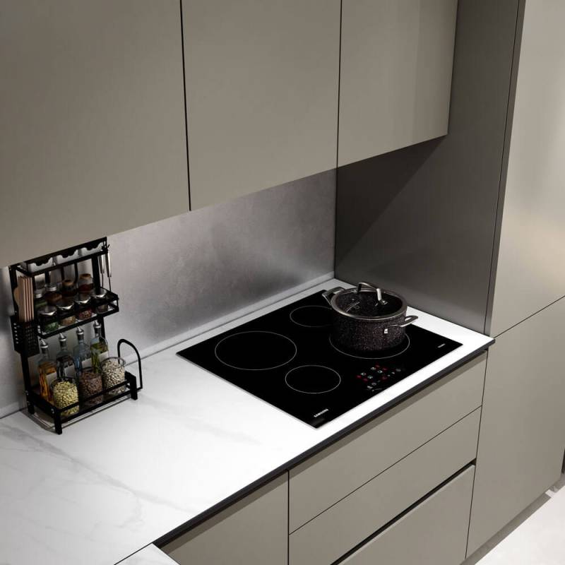 Home Deluxe Cuisine d'angle LINOSA 300 x 230 cm - gris terre d'ombre/gris pierre Home Deluxe Cuisine d'angle LINOSA 300 x 230 cm - gris terre d'ombre/gris pierre von Home Deluxe