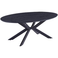 Home Deluxe - Esstisch Oval aventis inkl. Sternfuß - 200 x 120 cm Farbe: Dark Oak Tisch Esszimmertische Runder Esstisch Home Deluxe - Esstisch Oval aventis inkl. Sternfuß - 200 x 120 cm Farbe: Dark Oak Tisch Esszimmertische Runder Esstisch von Home Deluxe