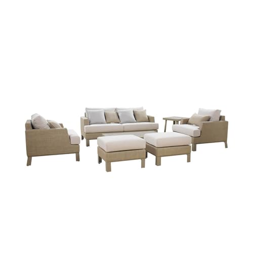 Home Deluxe – Gartenlounge Set Havanna – Farbe: Beige, Maße: 303x239x73, cm, inkl. Schutzabdeckung, wetterfest, Aluminium & Stoff I Loungemöbel Outdoor Sitzgruppe Terrassenmöbel Gartensofa Home Deluxe – Gartenlounge Set Havanna – Farbe: Beige, Maße: 303x239x73, cm, inkl. Schutzabdeckung, wetterfest, Aluminium & Stoff I Loungemöbel Outdoor Sitzgruppe Terrassenmöbel Gartensofa von Home Deluxe