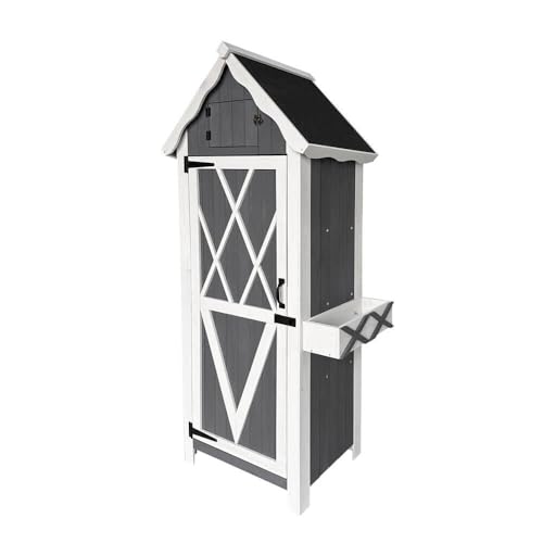 Home Deluxe Gartenschrank YANA – Größe XL | Wetterfester Holzschrank für Garten & Terrasse Home Deluxe Gartenschrank YANA – Größe XL | Wetterfester Holzschrank für Garten & Terrasse von Home Deluxe