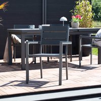 Gartenstuhl madera Menge: 5 Gartenstuhl Set Balkonstuhl Stapelbar - Home Deluxe von Home Deluxe