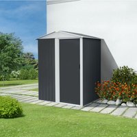 Geräteschuppen aus verzinktem Stahl bohio Größe: s Gerätehaus Metall Gartenhaus Metallschuppen - Home Deluxe Geräteschuppen aus verzinktem Stahl bohio Größe: s Gerätehaus Metall Gartenhaus Metallschuppen - Home Deluxe von Home Deluxe