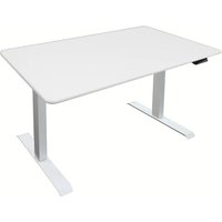 Home Deluxe - Höhenverstellbarer Schreibtisch elektrisch lumina Farbe: Weiß, Größe: 160 x 80 cm Höhenverstellbarer-Schreibtisch Arbeitsplatz Home Deluxe - Höhenverstellbarer Schreibtisch elektrisch lumina Farbe: Weiß, Größe: 160 x 80 cm Höhenverstellbarer-Schreibtisch Arbeitsplatz von Home Deluxe