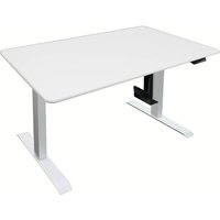 Home Deluxe - Höhenverstellbarer Schreibtisch elektrisch mit PC-Halterung lumina Farbe: Weiß, Größe: 160 x 80 cm Höhenverstellbarer-Schreibtisch Home Deluxe - Höhenverstellbarer Schreibtisch elektrisch mit PC-Halterung lumina Farbe: Weiß, Größe: 160 x 80 cm Höhenverstellbarer-Schreibtisch von Home Deluxe