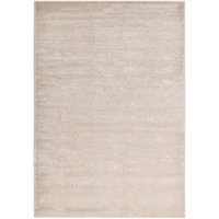 Home Deluxe - Kurzflor Teppich fofi Farbe: Beige, Größe: 200 x 140 cm Teppich Kurzflor Matte Flor von Home Deluxe