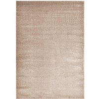 Home Deluxe - Kurzflor Teppich fofi Farbe: Creme, Größe: 200 x 140 cm Teppich Kurzflor Matte Flor von Home Deluxe