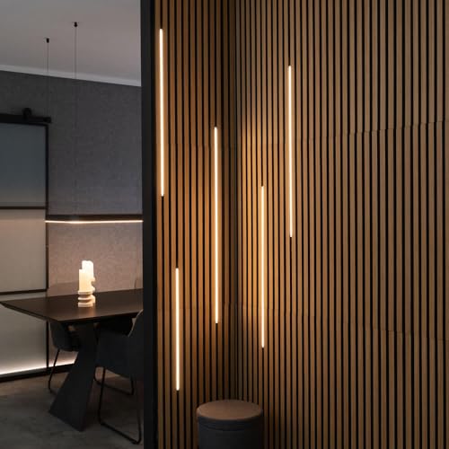 Home Deluxe - LED Lichtleiste für Akustikpaneel NOX - Starterset M - 2 x 80 cm | LED Leiste, Beleuchtungsset, LED Streifen Home Deluxe - LED Lichtleiste für Akustikpaneel NOX - Starterset M - 2 x 80 cm | LED Leiste, Beleuchtungsset, LED Streifen von Home Deluxe