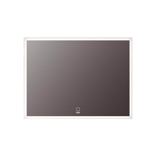 Home Deluxe - LED-Spiegel NOLA - Rechteckig 80 x 60 cm - 3 Verschiedene Lichtfarben, Antibeschlagssystem - 38 Watt Gesamtleistung I Wandspiegel Badspiegel Badezimmerspiegel von Home Deluxe