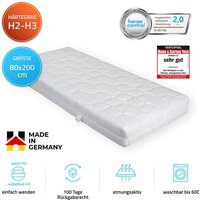 Matratze ortho dynamic 80 x 200 cm weich - mittelfest i Schlafmatratze, Komformatratze, Waschbare Matratze - Home Deluxe von Home Deluxe