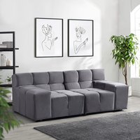 Home Deluxe Modulares Sofa ORLENA S Anthrazit 204 x 98 cm von Home Deluxe