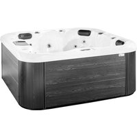 Home Deluxe Outdoor Whirlpool MALAGA inkl. Abdeckung & Treppe mit Wärmeisolierung für 5 Personen von Home Deluxe