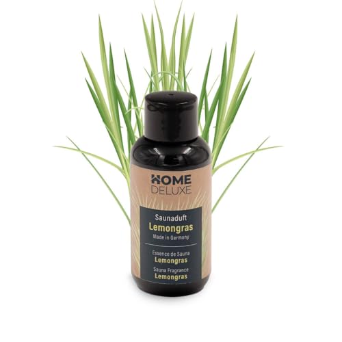 Home Deluxe Saunaduft 250ml Zen - Lemongrass I Duft Sauna Saunaaufguss Aufguss Saunakonzentrat von Home Deluxe