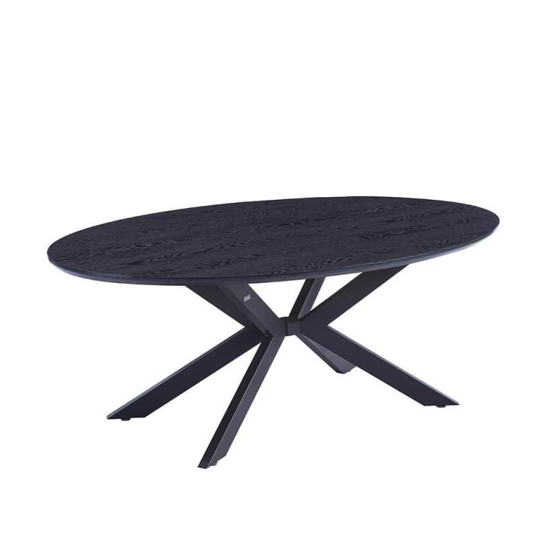 Home Deluxe Table de salle à manger ovale AVENTIS avec pied en étoile - 200 x 120 cm Dark Oak Home Deluxe Table de salle à manger ovale AVENTIS avec pied en étoile - 200 x 120 cm Dark Oak von Home Deluxe