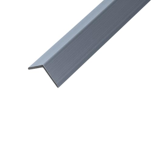 Home Deluxe WPC Abschlussleiste für Fassadenverkleidung VIRO Hellgrau - 10er Set von Home Deluxe