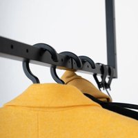 Kleiderbügel aus Kunststoff rack - 50 Stück Menge 50 Kleiderbügel Garderobenhaken Kleideraufhänger Kleiderhalter - Home Deluxe von Home Deluxe