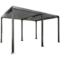 Lamellenpavillon cannes - 400 x 303 x 223 cm Lamellendach Pavillon Pergola Aluminium - Home Deluxe Lamellenpavillon cannes - 400 x 303 x 223 cm Lamellendach Pavillon Pergola Aluminium - Home Deluxe von Home Deluxe