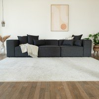 Modulares Sofa VERONA - M Anthrazit von Home Deluxe
