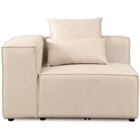 Home Deluxe - Modulares Sofa verona Farbe: Beige, Ausführung: Ecksofa Links Sofa Couch Modularsofa Eckmodul Home Deluxe - Modulares Sofa verona Farbe: Beige, Ausführung: Ecksofa Links Sofa Couch Modularsofa Eckmodul von Home Deluxe