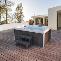 Outdoor Whirlpool STREAM inkl. Treppe und Thermoabdeckung Outdoor Whirlpool STREAM inkl. Treppe und Thermoabdeckung von Home Deluxe