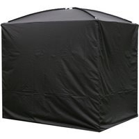 Abdeckung - Gartenliege Provence, Maße 236 x 180 x 210 cm, Farbe: Schwarz i Hollywoodschaukel Sonnenliege Schaukelliege - Home Deluxe von Home Deluxe