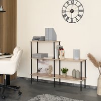 Regal INDU Light Oak -140 x 35 x 110 cm Regal INDU Light Oak -140 x 35 x 110 cm von Home Deluxe