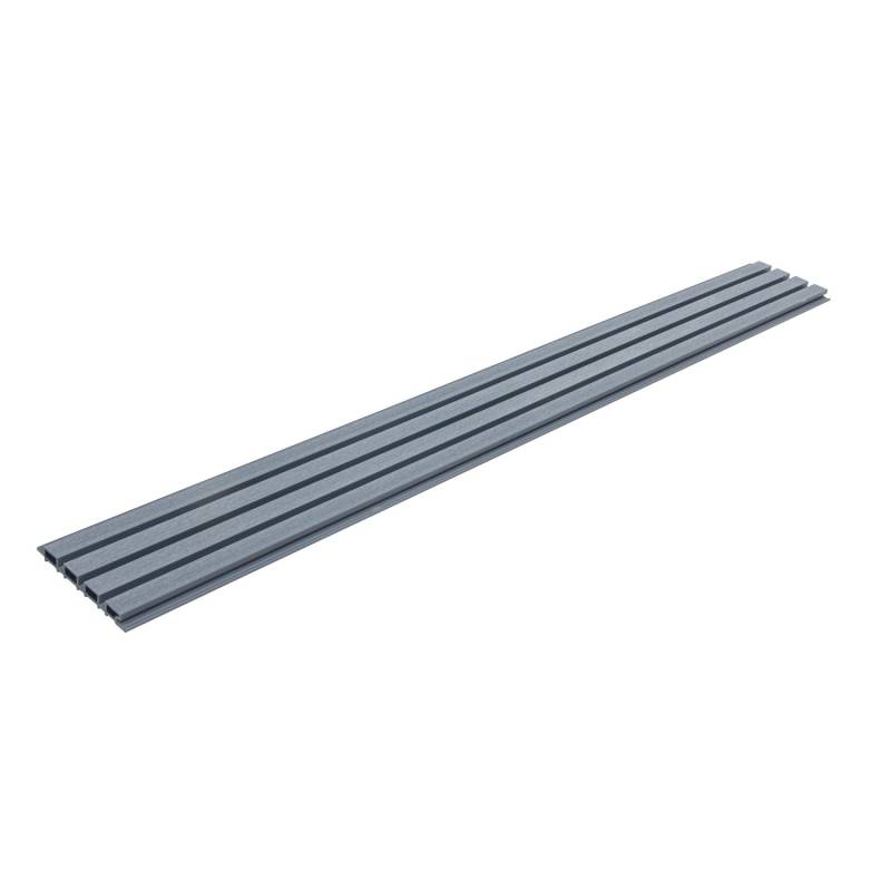 WPC Fassadenverkleidung DUVAR 4 m² Hellgrau von Home Deluxe