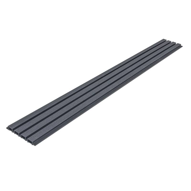 WPC Fassadenverkleidung DUVAR 40 m² Anthrazit von Home Deluxe